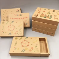 30pcs paper drawer type package box wedding party favor wrapping paper boxes for candyhandiraftcookie gift boxes
