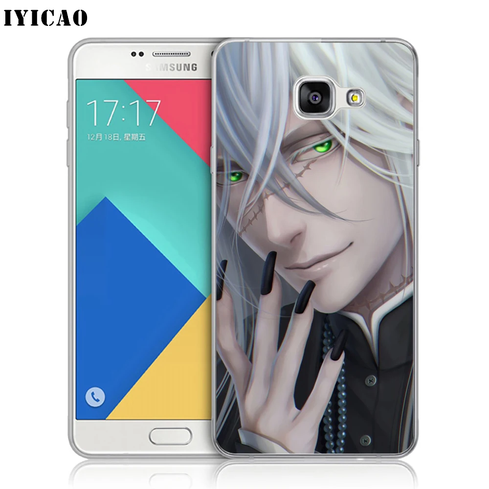 IYICAO под taker Черный Дворецкий Мягкий силиконовый чехол для телефона Samsung A10 A30 A40 A50