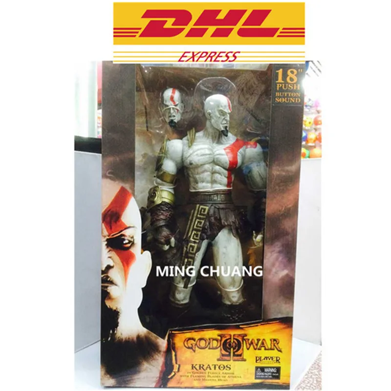 18 &quotNECA God Of War: призрак Спарты сына зеуса Кратоса Марса завоевателя ПВХ фигурка