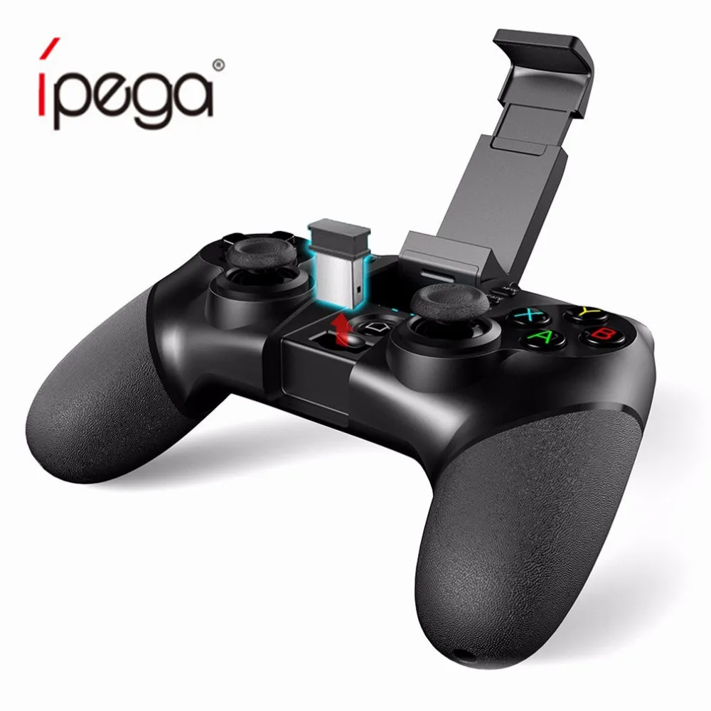 IPEGA PG-9076 Беспроводной bluetooth геймпад с 2.4 г приемник 3in1 для IOS телефона Android для TVBox для ps3 игровой консоли плеер