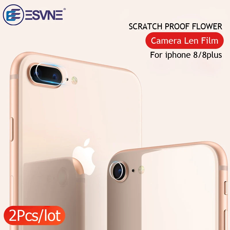 ESVNE 2.5D объектив камеры закаленное стекло для iphone 8 8plus Защитная пленка экрана