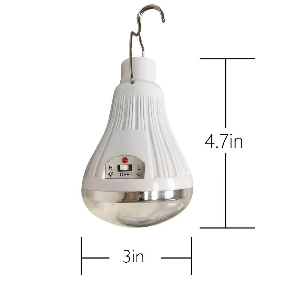 1 Вт на солнечной батарее супер яркий 20 светодиодный фонарь портативный крючок