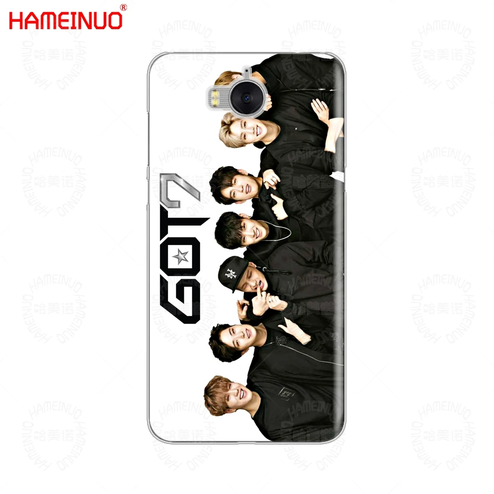Чехол для мобильного телефона HAMEINUO GOT7 JinYoung Jackson Mark huawei honor 3C 4X 4C 5C 5X 6 7 Y3 Y6 Y5 2 II Y560 Y7
