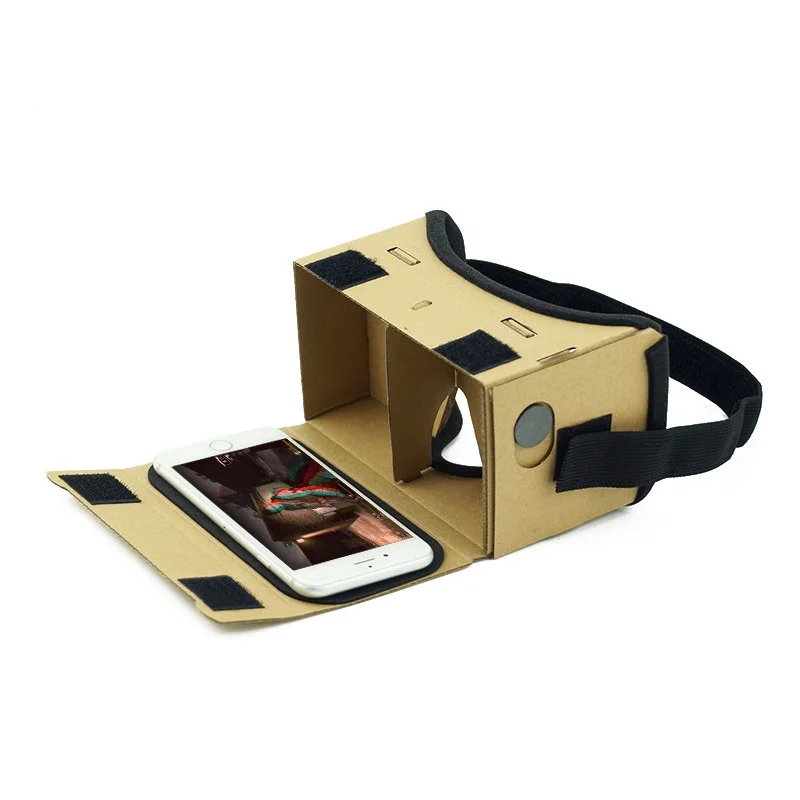 DIY ультра ясный Google Cardboard 2,0 виртуальной реальности 3D очки для iPhone android смартфон компьютер gafas xiaomi гарнитура