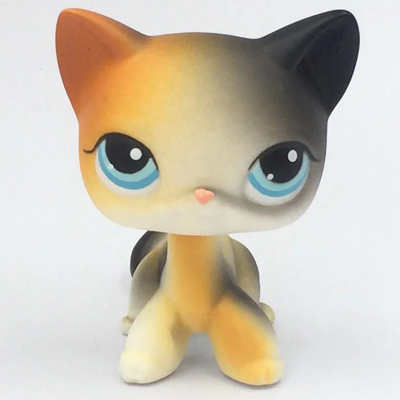 106 Пет шоп стоячки lps pet shop лпс игрушки редкие кошечку стоячки собаки колли такса рождения Новому Году Подарок pet shop short hair cat original gift toys old rare stanchion dog collie dachshund - Цвет: 106