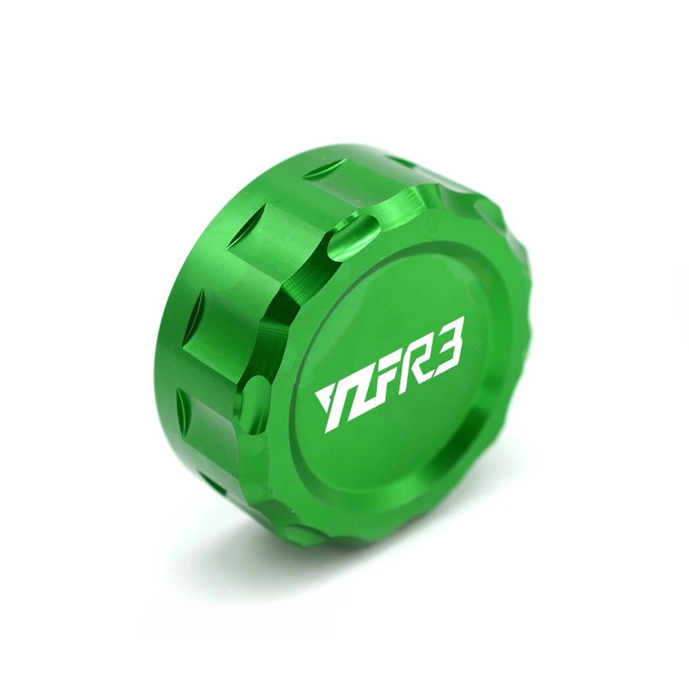 Крышки резервуара заднего тормоза CNC Крышка Резервуара цилиндра для YAMAHA YZF R3 YZFR3
