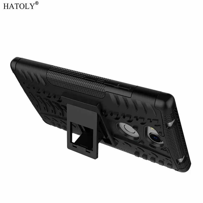 Чехол HATOLY для Sony Xperia L2 силиконовый и пластиковый чехол Kickstand Funda H3311 5 5&quot |