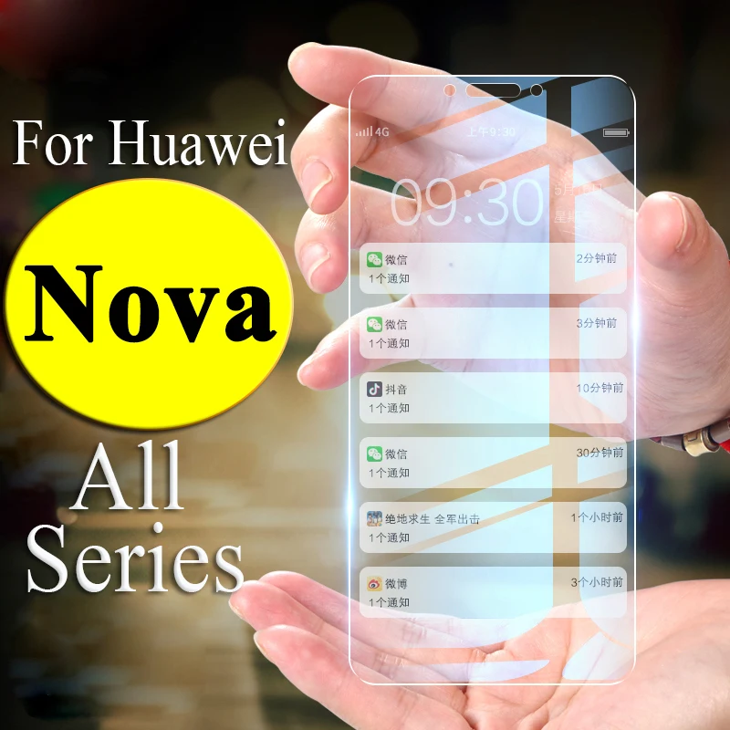 Закаленное стекло для huawei nova 4 2i 2 plus 3i 3 i защитное huawie huawey nova3i nova3 nova2i nova2 9h