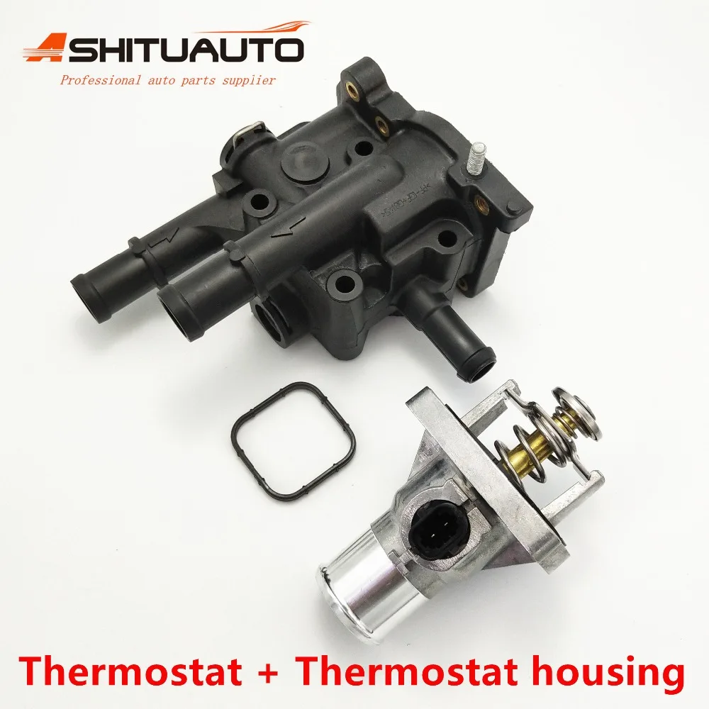 

Ashitu 2PCS/lot Engine Cooling Thermostat and Thermostat Housing For Chevrolet Cruze Epica Opel Astra Vectra 96984103 96984104