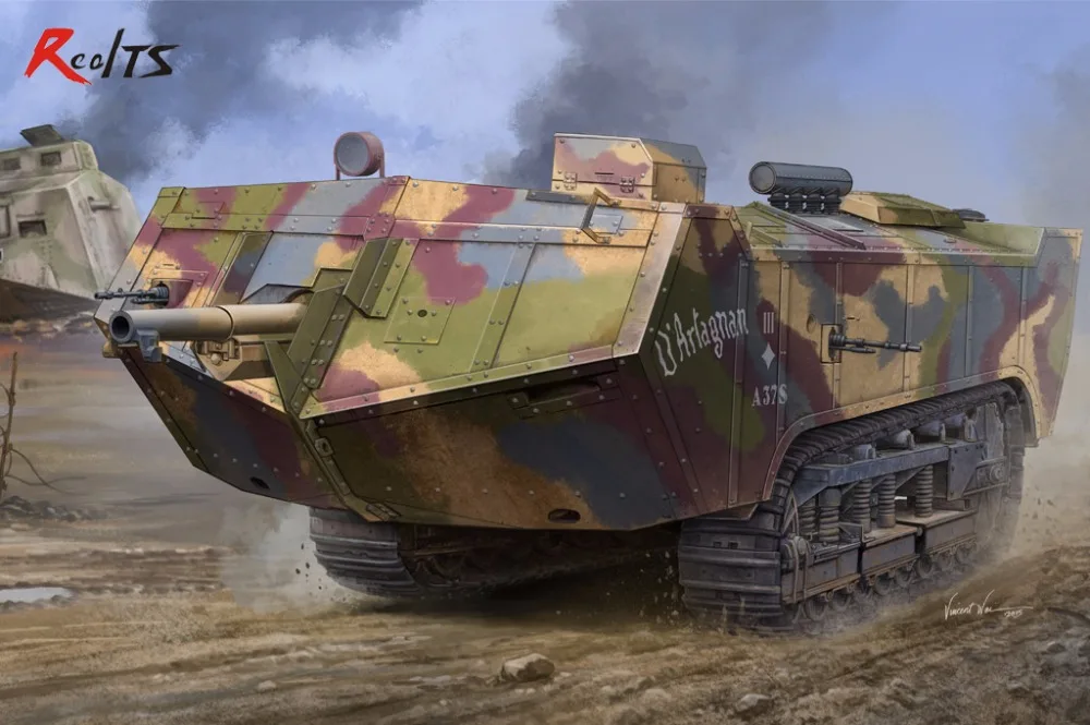 

RealTS NEW Hobby Boss 1/35 Французский тяжелый танк St.Chamond конец 83860