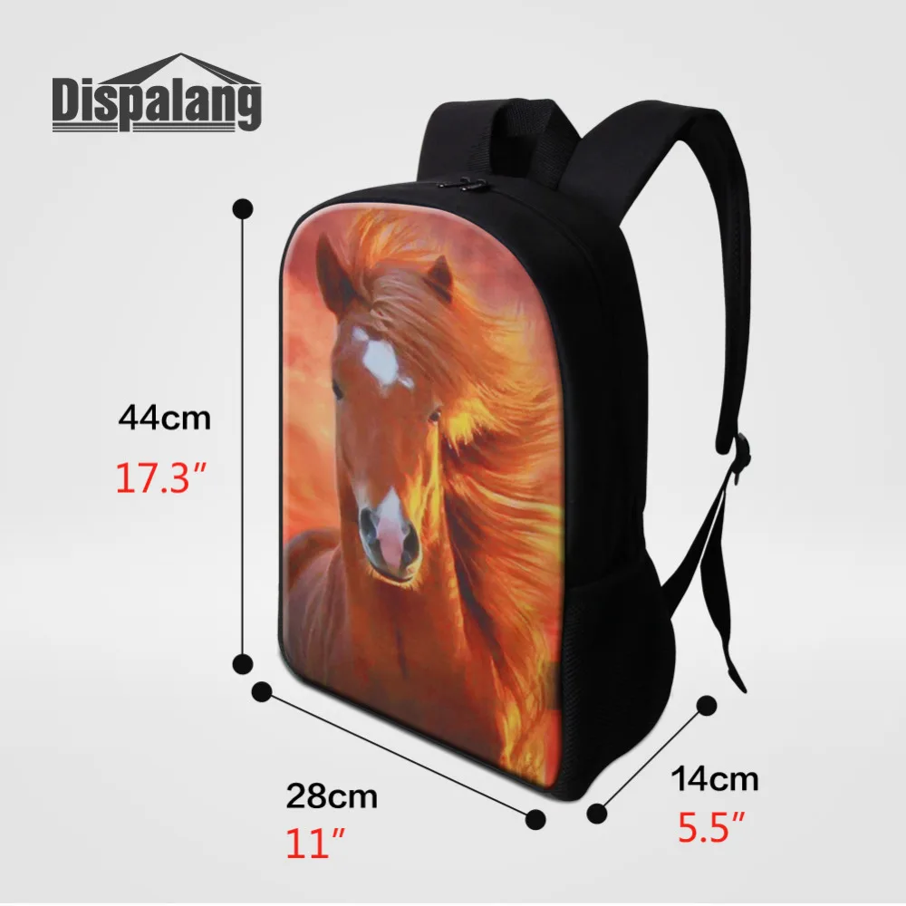 Dispalang Casual School Backpack Women men Lovely Cartoon Unicorn Printed Kids Large Capacity Bags for Teenager | Багаж и сумки