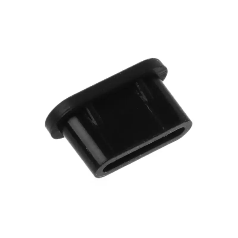 Пылезащитная заглушка типа C для USB-порта зарядки, 5 шт., силиконовый чехол для Samsung, Huawei, аксессуары для смартфонов-1