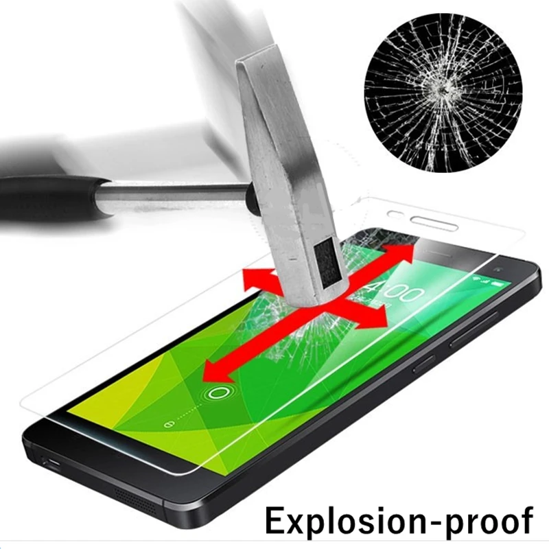 Anti-Explosion Стекло Экран протектор Премиум закаленного Плёнки Lenovo a6000 K3 Note K5 K6 X3 P780 P70
