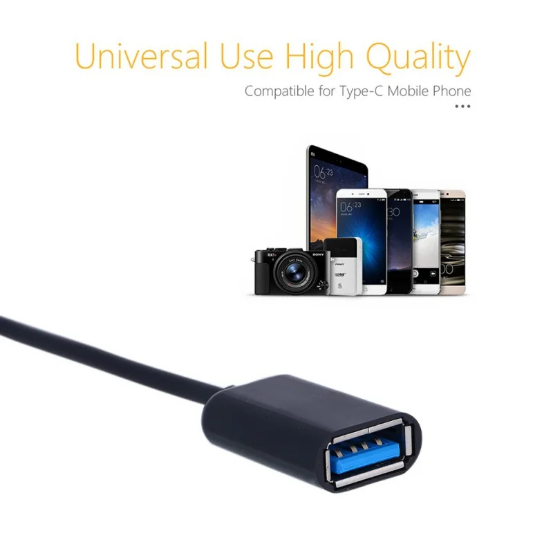 Кабель адаптер Type C OTG USB 3 1 Male to 0 A Женский для передачи данных|Кабели USB| |