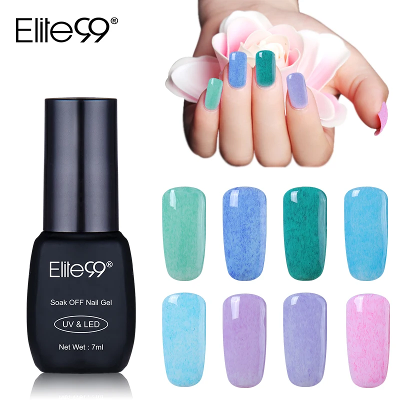 Elite99 УФ-гель для ногтей 7 мл искусственный мех гель Vernis Полупостоянный праймер