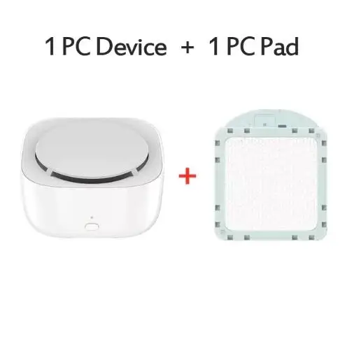 1PCS Xiaomi, Отпугиватель комаров, Функция синхронизации, без нагрева, вентилятор, привод, Отпугиватель насекомых, для использования в помещении - Цвет: 1PCS