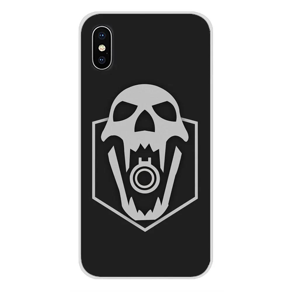 Аксессуары чехлы для телефонов Apple iPhone X XR XS MAX 4 4S 5 5S 5C SE 6 6S 7 8 Plus ipod touch rainbow six siege |