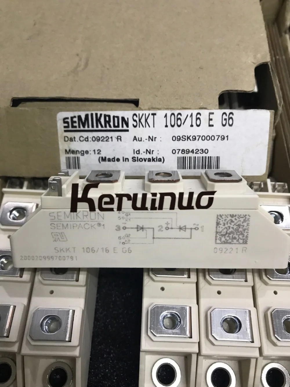 SKKT106/12E/14E/16E /18E 1200V 1400V 1600V 1800V новый оригинальный IGBT модуль 106A в наличии|Аксессуары