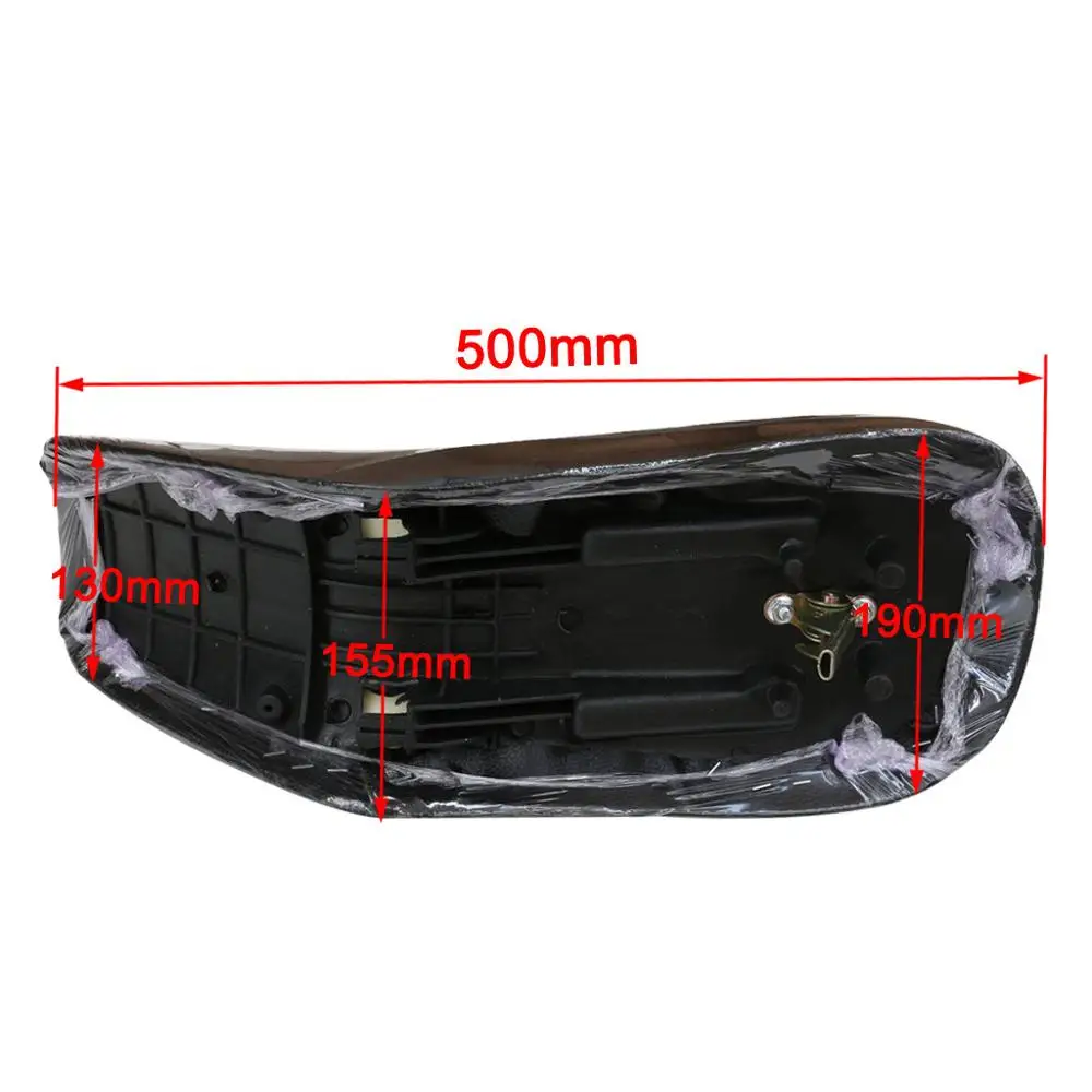 TDPRO черный чехол для сиденья мотоцикла подушка 70cc 90cc 110cc 125cc Racing Style Quad ATV 4 колесный