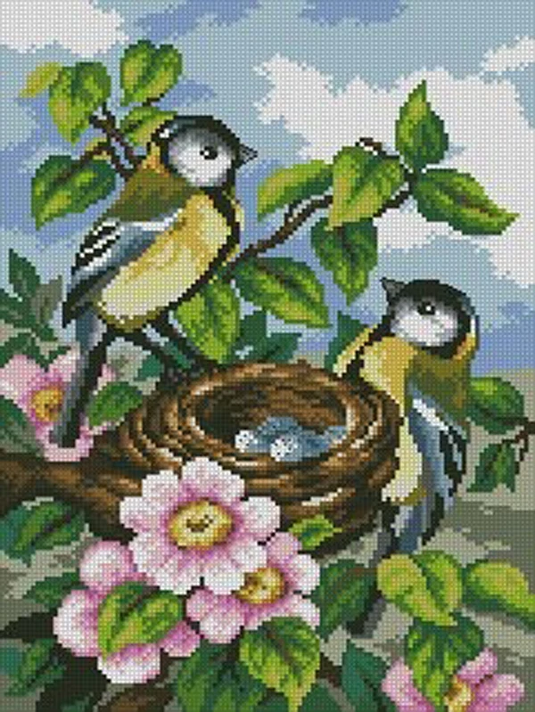 

Needlework,DIY Cross Stitch,Sets For Embroidery kits,11CT&14CT,The bird's home