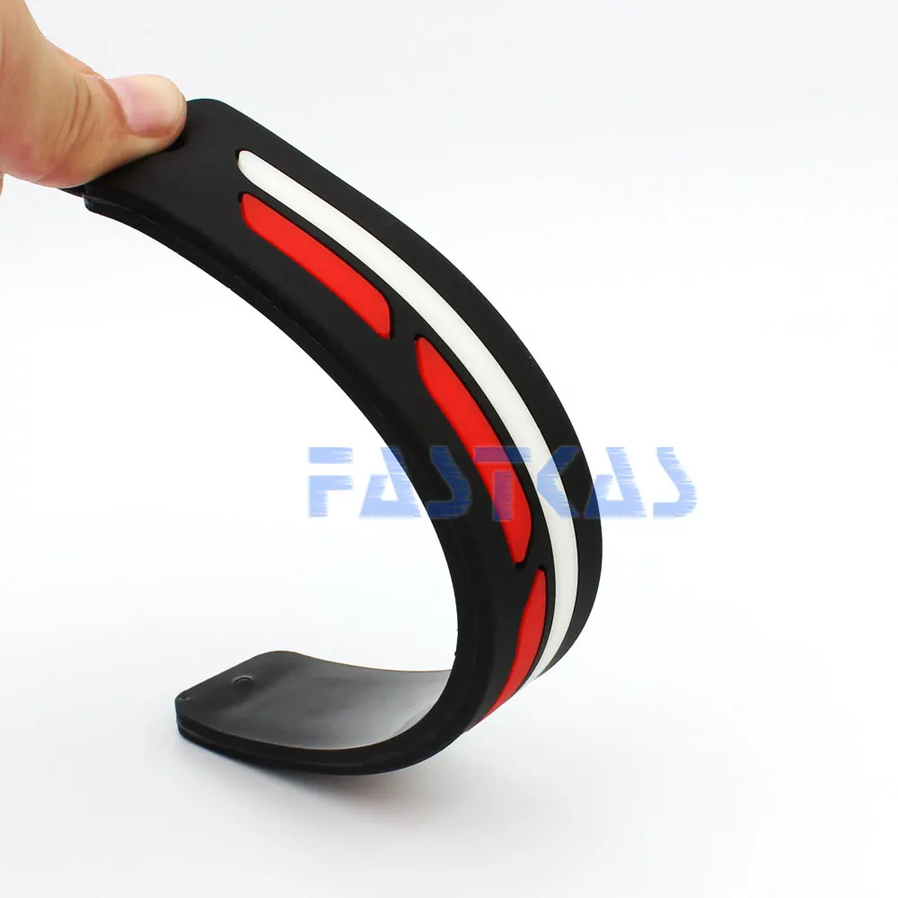 Светодиодный дневный ходовой светильник DRL 100% водонепроницаемый белый красный