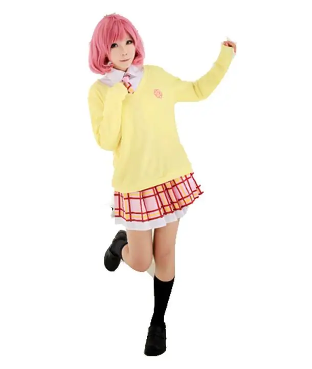 Костюм для косплея Lmononoei Noragami Ebisu Kofuku рубашка юбка галстук индивидуальный