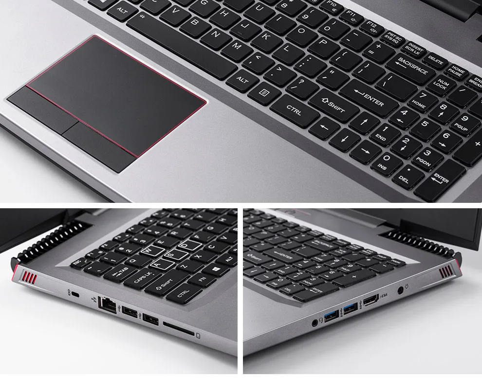 BBEN G16 15 6 &quotWindows 10 Intel I7 7700HQ Процессор NVIDIA GTX1060 GDDR5 грамм FHD1920 * 1080 32 г DDR4 ОЗУ HDD/SSD