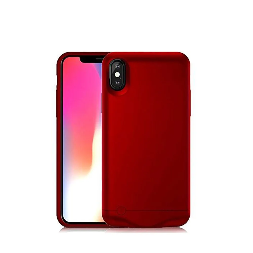 JRGK 2 в 1 чехол для внешнего аккумулятора зарядный Iphone X 5200 мАч аккумулятор