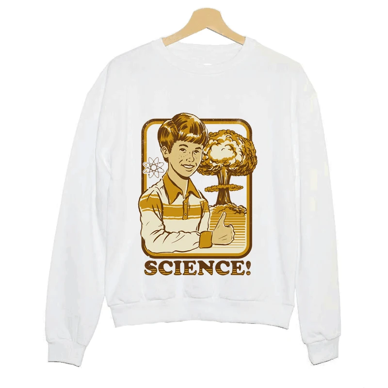 Hillbilly J-101 New summer short-sleeved white science printing Teefemale cotton temperament thin student casual T-shirt top | Женская