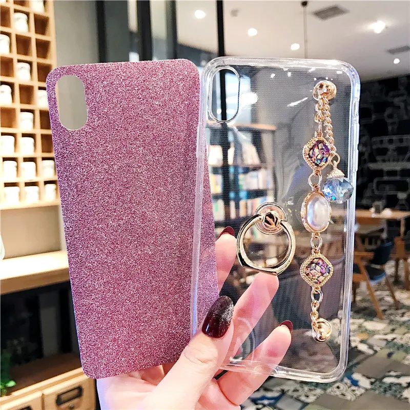 Чехлы с блестками для Sony Xperial XZ4 XZ3 XZ2 XZ1 Compact Mini XZ Premium XA2 C6 XA Ultra Plus L2 L1 C5 с камнями.