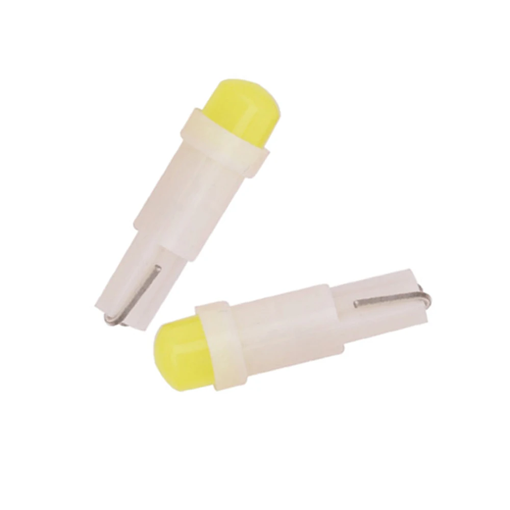 

YSY 10 шт. Автомобильный интерьер T5 Led 1 SMD DC 12V светильник Керамическая, для приборной панели измерительный прибор Керамический автомобильный А...