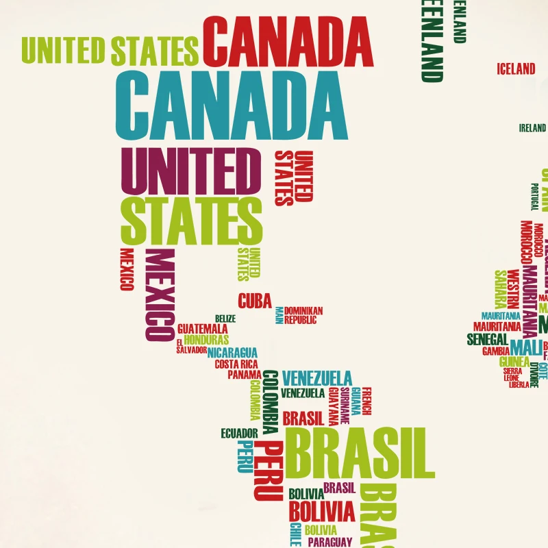 Funlife новый водонепроницаемый прозрачный ПВХ красочные карты мира география