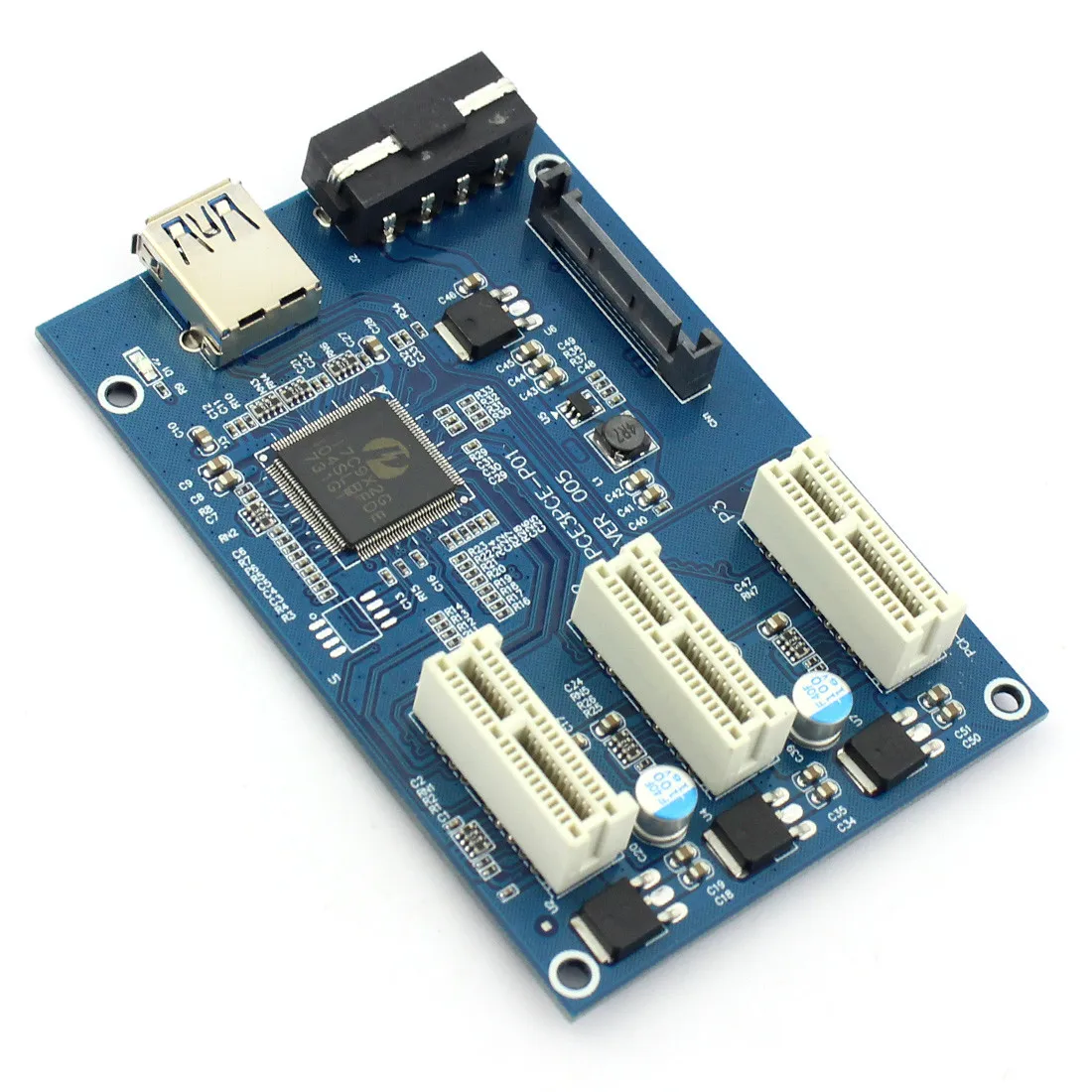 PCIe 1-3 PCI Express 1X Слоты Riser Card Mini ITX на внешний 3 PCI-e слот адаптер PCIe порт мультипликатор карты Q21532