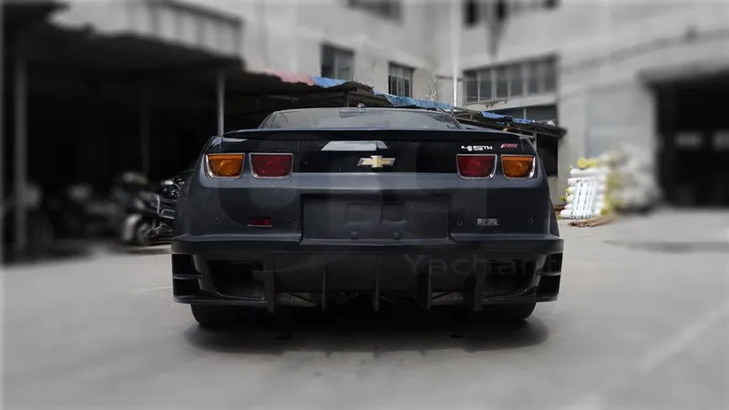 Часть из углеродного волокна стекловолокна FRP обвес комплект подходит для 10- Chevrolet Camaro DP кузова передний задний бампер боковые юбки крыло вспышка