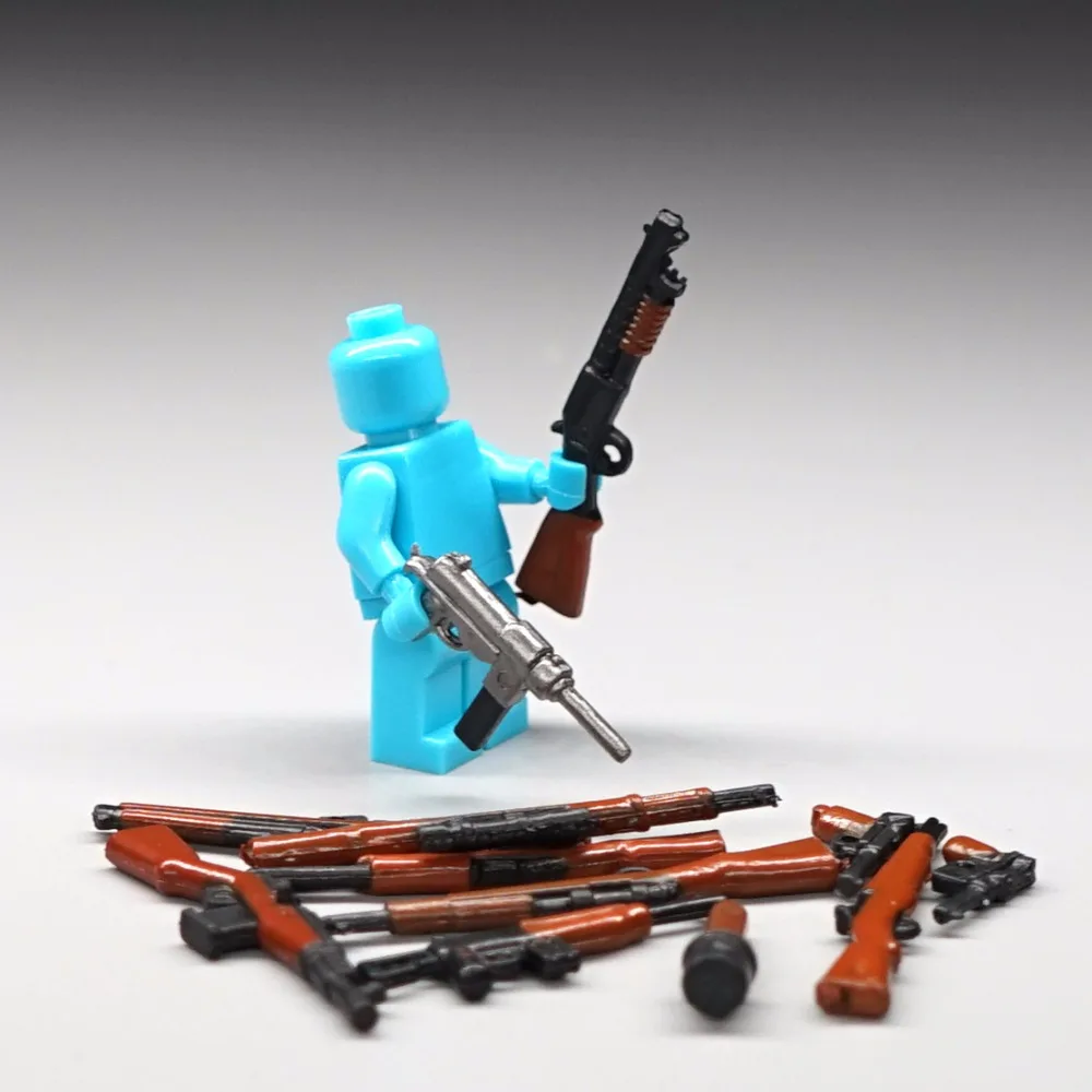 Военный мировой войны 2 оружие армия солдаты город SWAT строительные блоки legoe
