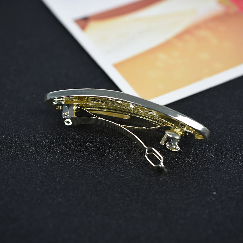 Женские головные уборы маленькая милая заколка для волос бежевая Лоскутная