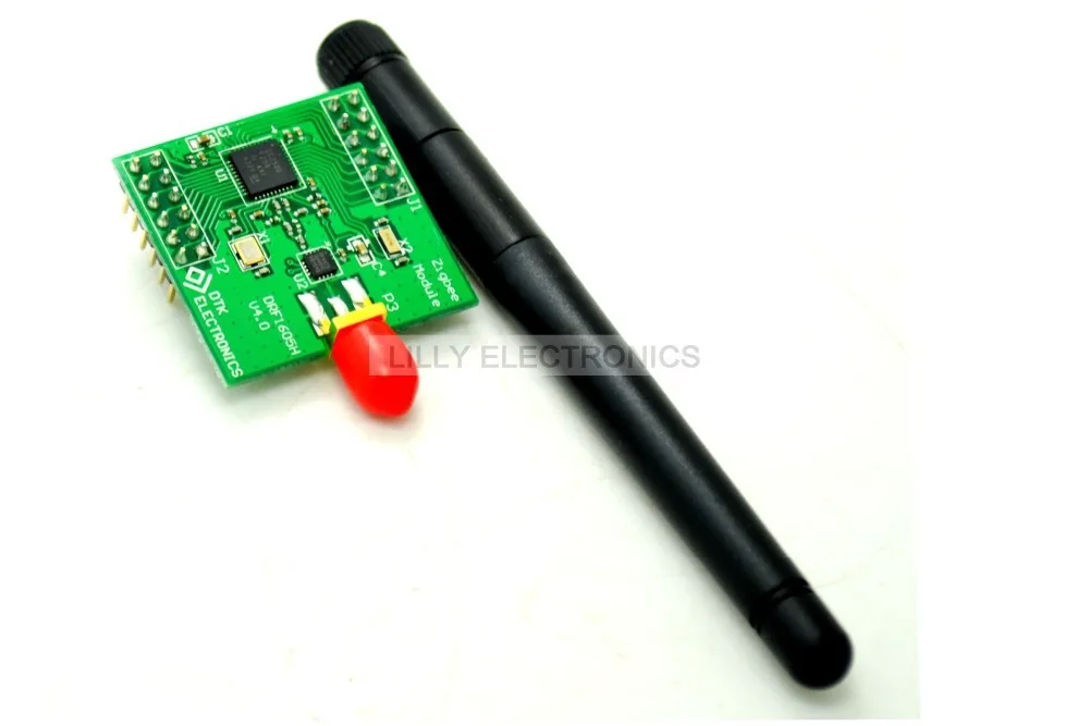 DRF1605H-DTK UART для беспроводного модуля Zigbee 1 6 km CC2530 с антенной | Лампы и освещение