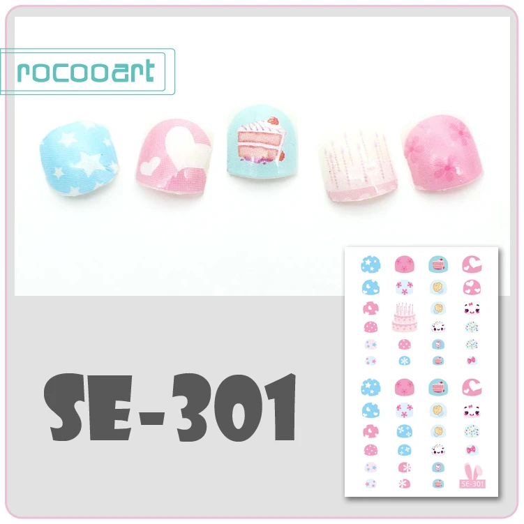 SE-301 SE301-446, новинка, наклейки для дизайна ногтей, милые детские наклейки для Хэллоуина, наклейки для ногтей, наклейки для маникюра, авто клейкие наклейки - Цвет: SE-301