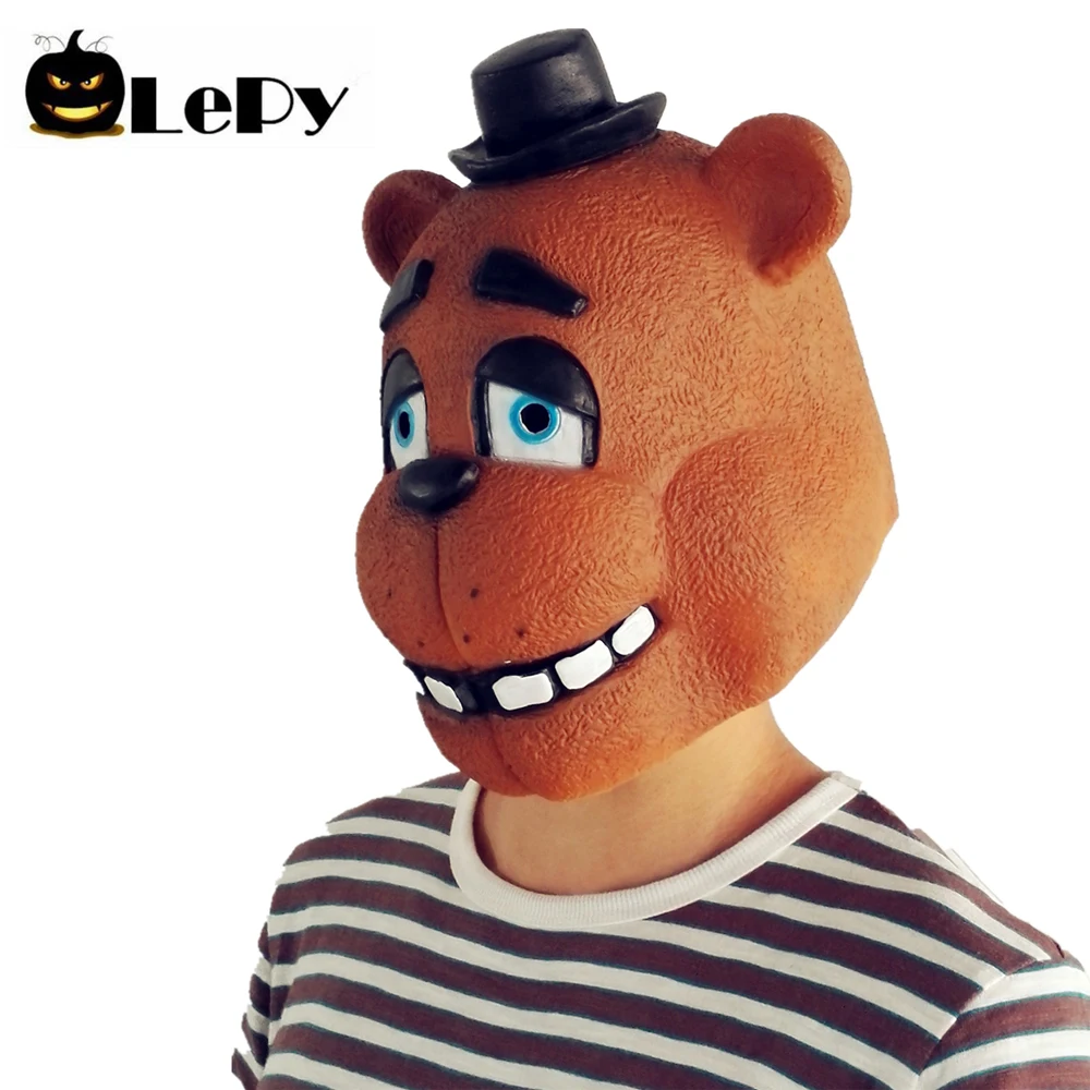 Five Nights At Freddy's Mask Фокси Чика Фредди медведь маска подарок для взрослых|Реквизит