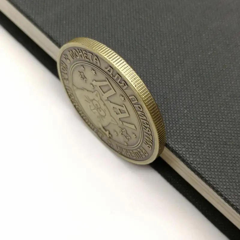 Бронзовые русские счастливые монеты Hello HAI памятная монета в подарок коллекция