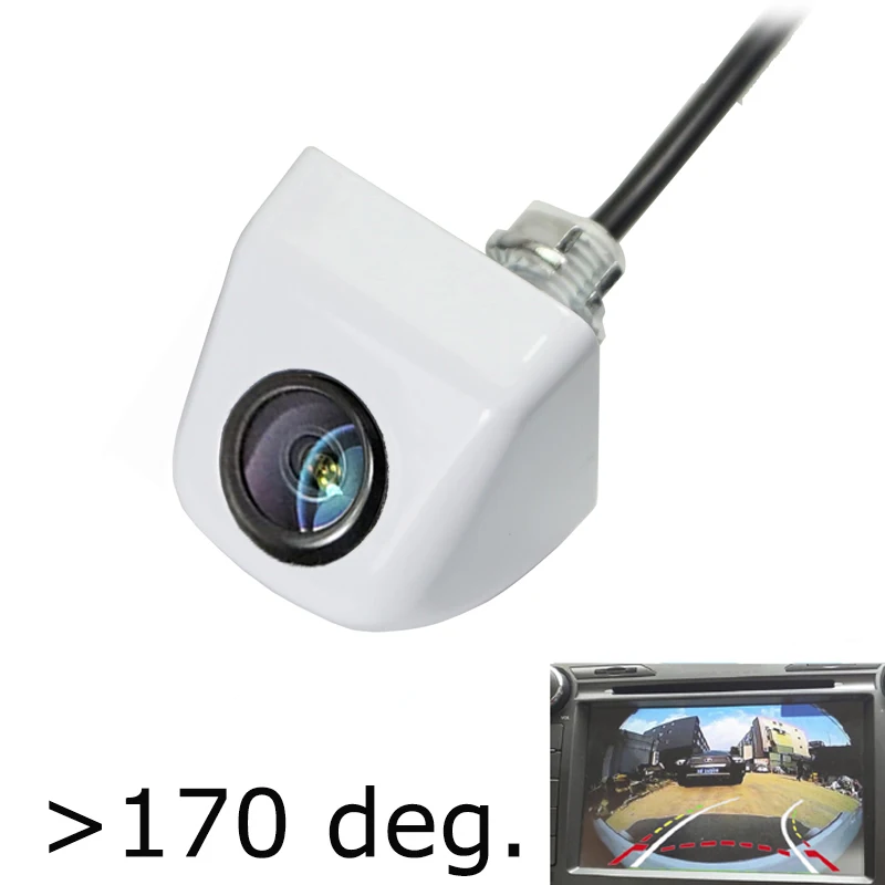 H024WTDY fisheye CCD 600 линия динамическая траектория задняя камера запасная камера заднего вида переменная парковочная линия цинковый сплав unversal camera180deg рыбий глаз - Название цвета: H024WTDY fisheye