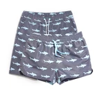 Qikerbong мужские и женские пляжные шорты темно-синие летние купальники шорты для влюбленных купить 2 шт. 1 пакет в подарок