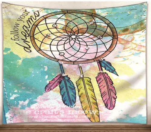 Большой индийский хиппи Ловец снов в стиле бохо пляжный бассейн полотенце для