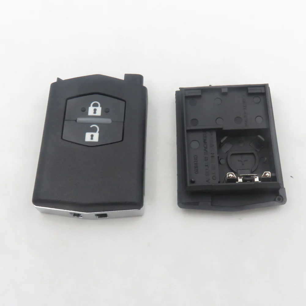 Складной автомобиль Замена дистанционного ключа черный корпус чехол Брелок 2