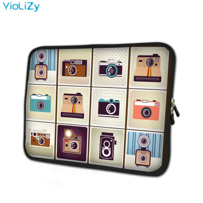 Принт камера неопреновая сумка для ноутбука 7 9 Мини ноутбук рукав 7-дюймовый
