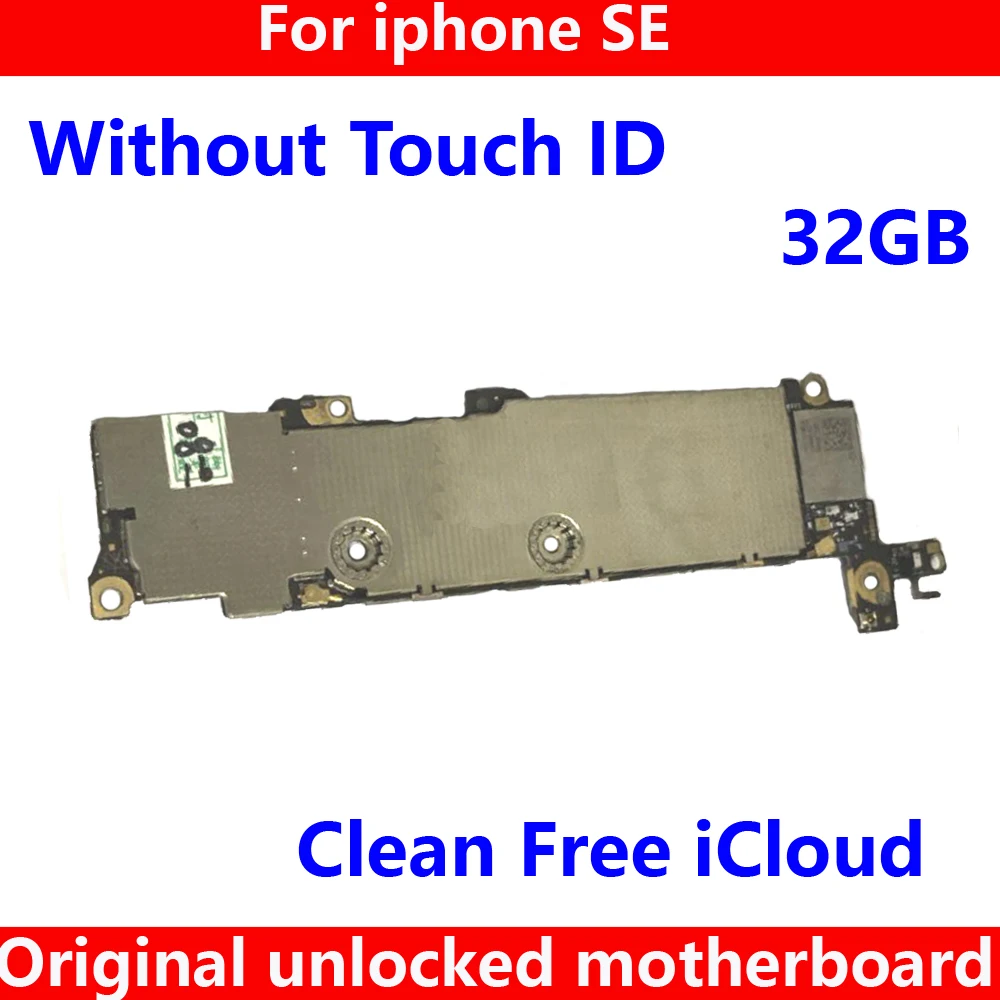 Материнская плата разблокированная по всему миру без Touch ID для iphone 5SE 32 ГБ IOS
