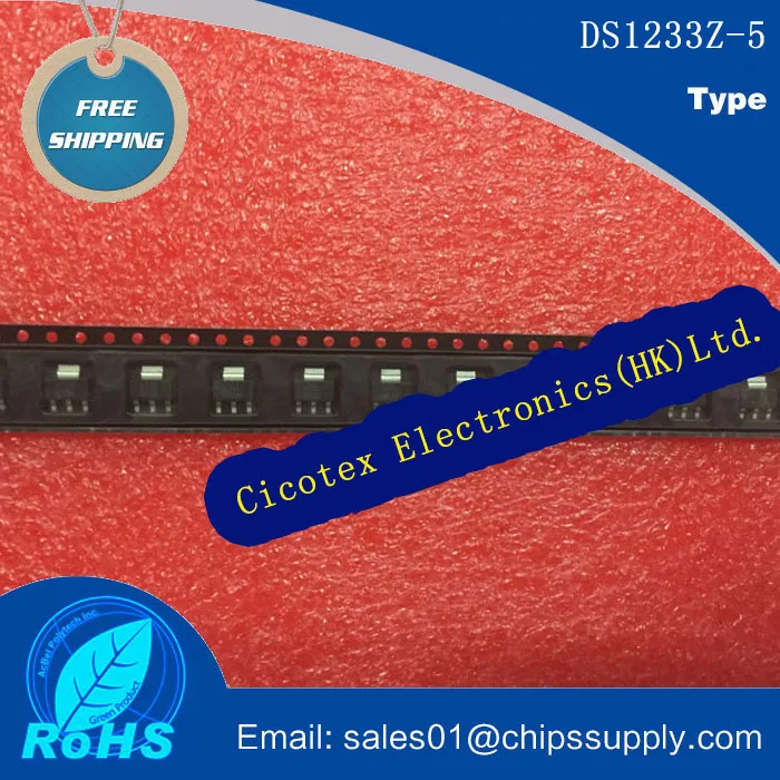 

5 шт./лот DS1233Z-5 DS1233Z5 DS1233-5 1233 SOT223 IC 4,625 V 5% SOT223-3