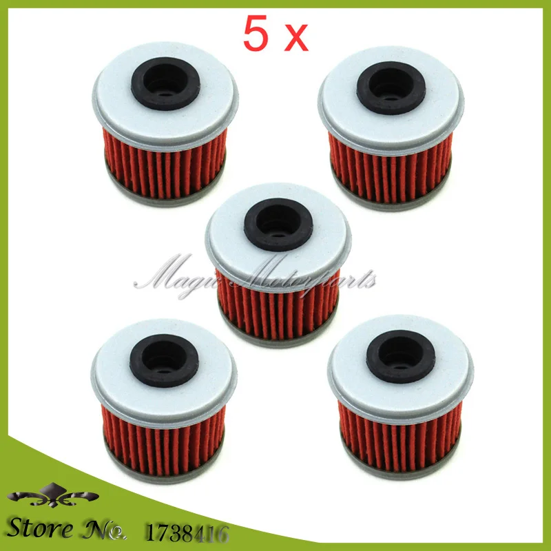 5 шт. масляные фильтры для Honda CRF150F CRF250X CRF150R CRF250R CRF450R CRF450X|filter|filter oil |