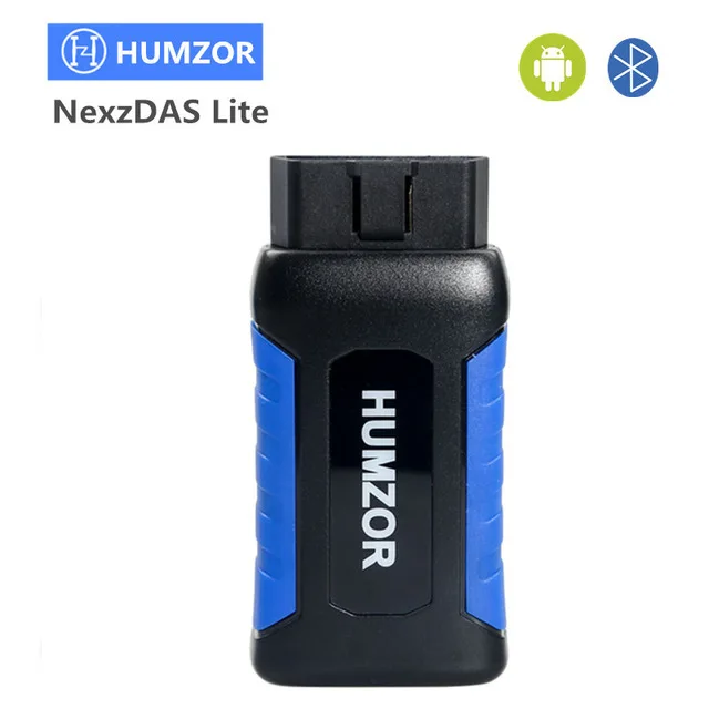 Большая распродажа HUMZOR NexzDAS Lite полная система диагностический инструмент+ сброс масла+ TMPS+ EPB+ ABS+ SAS+ DPF для Android - Цвет: Синий