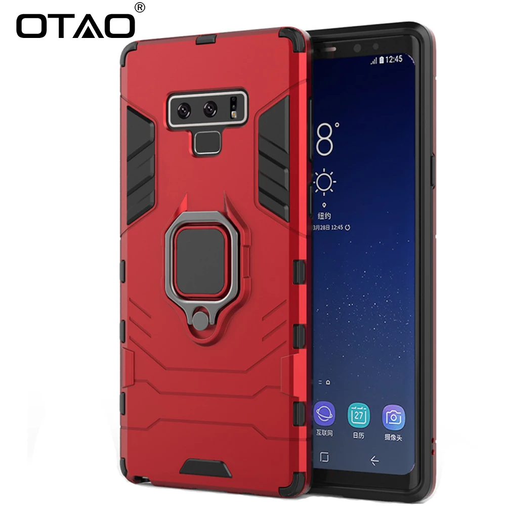 OTAO противоударный бронированный чехол для телефона Samsung Galaxy Note 9 A7 A8 A750 J4 J6 Plus 2018